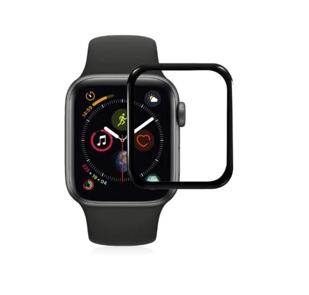 TEMPERADO VIDRIO FULL GOMA 9D UNIDAD SMARTWATCH | RELOJES IWATCH SERIES 1/2/3 (38 MM)
