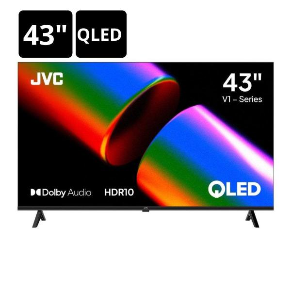JVC TELEVISOR 43" QLED GOOGLE TV 2K - LT-43KM4584