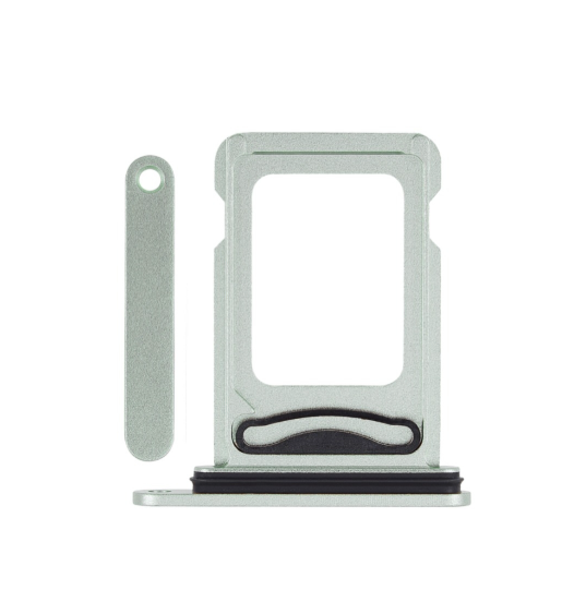BANDEJA PARA TARJETA SIM DUAL PARA IPHONE 15/15 PLUS VERDE