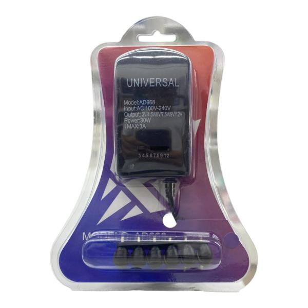 CARGADOR UNIVERSAL PARA LAPTOP AD668