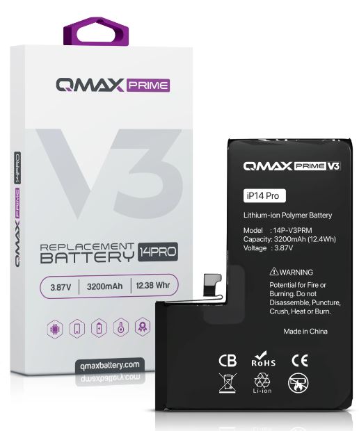 BATERIA DIAGNOSTICO IPHONE 14 PRO QMAX V3