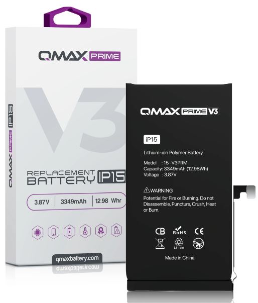 BATERIA DIAGNOSTICO IPHONE 15 QMAX V3