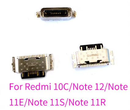 PIN DE CARGA REDMI NOTE 11 4G / REDMI NOTE 11S / REDMI NOTE 11 PRO/NOTE 11 PRO 5G/NOTE 12 PRO 5G/NOTE 12 PRO 4G/POCO X4 PRO 5G/NOTE 14 5G ( PACK DE 5)