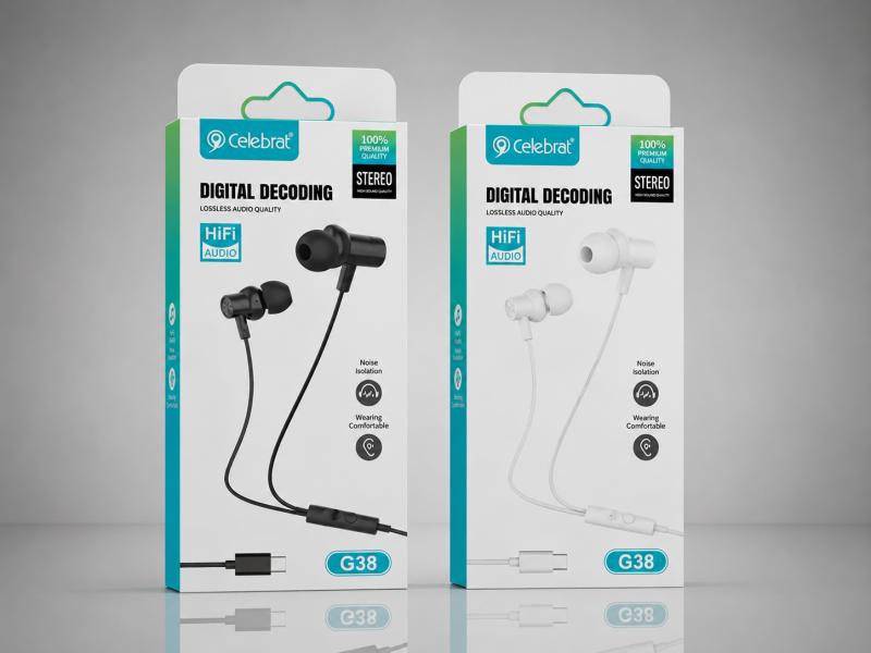 AUDIFONO CON CABLE TIPO C G38 CELEBRAT