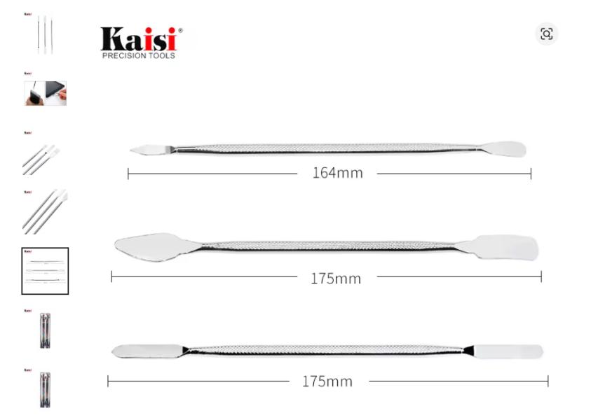 SET DE PALETAS METAL KAISI K-X1473