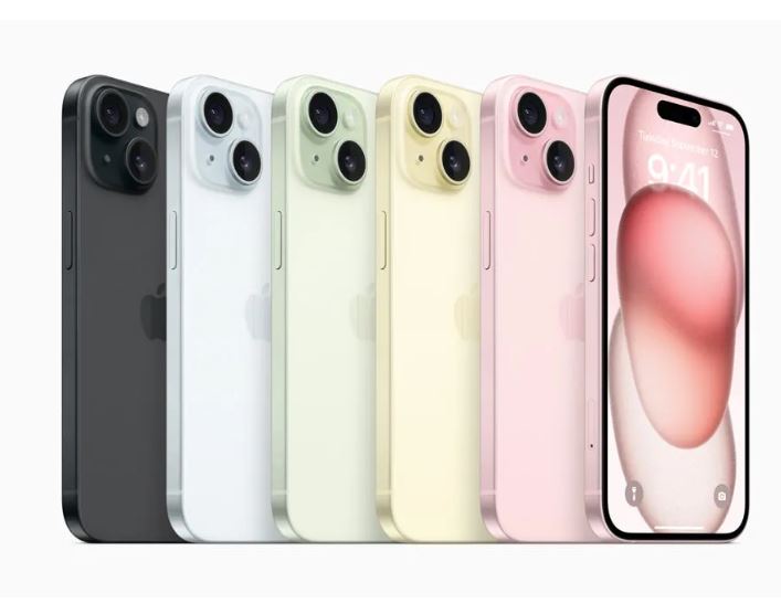 HOUSING+ PARTES IPHONE 15 NEGRO