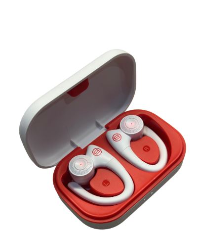AUDIFONO BLUETOOTH SPORT BLANCO EARBURD/ 20 HRS/TOUCH CONTROL BC-AU-BE-119-WT BICONIC