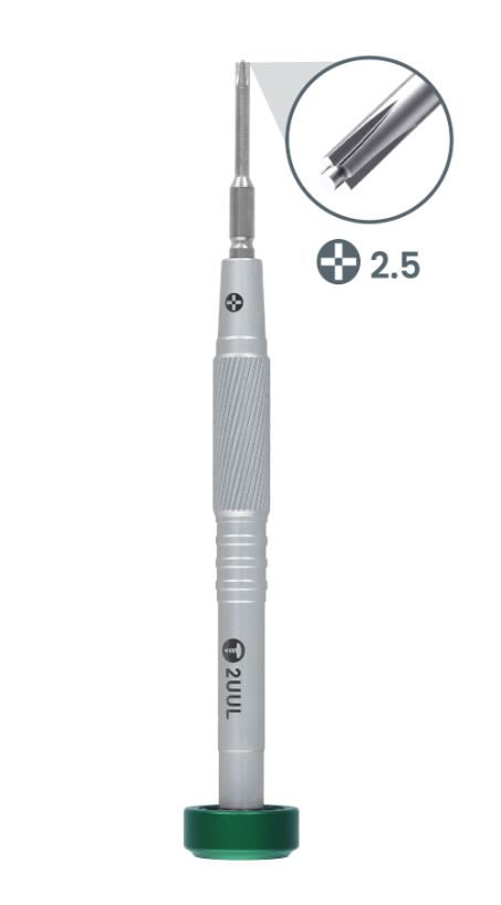 DESTORNILLADOR DE USO DIARIO 2UUL SD04 CON CRUZ CONVEXA DE 2,5 MM