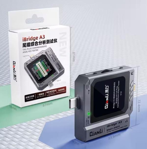 PROBADOR DE ANÁLISIS COMPLETO DEL CONECTOR DE COLA IBRIDGE A3 DE QIANLI