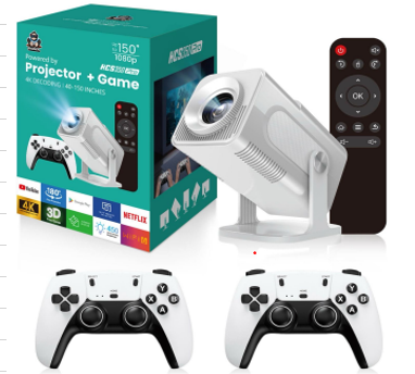 CONSOLA + PROYECTOR 2 EN 1 GAME HCS350 MINI