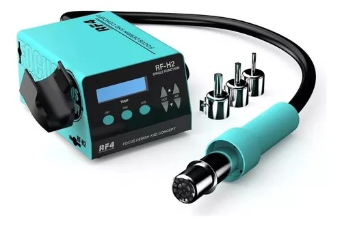 ESTACIÓN DE SOLDADURA DE AIRE CALIENTE BGA ESD SIN PLOMO RF4 RF-H2 (1000 W)