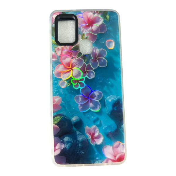 ESTUCHE DISEÑO SAMSUNG A21S FLORES