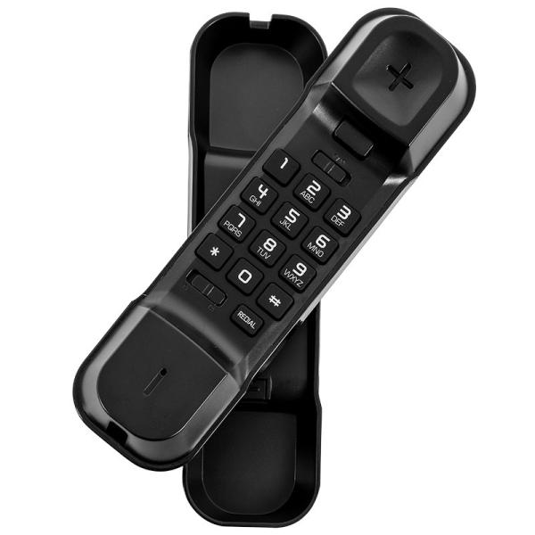 TELEFONO ALAMBRICO DE ESCRITORIO NEGRO TEMPORIS T06 ALCATEL