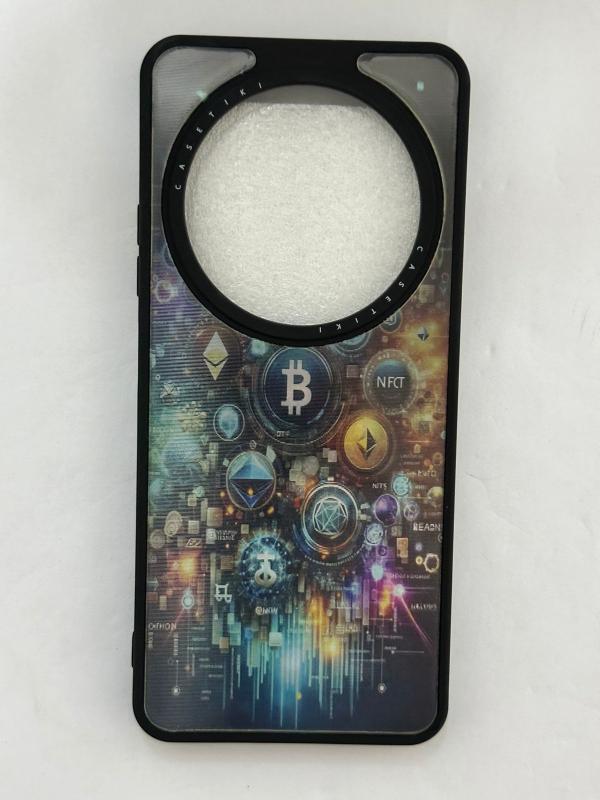 ESTUCHE DISEÑO REDMI 14C / C75 / A3 PRO /A4 BITCOIN