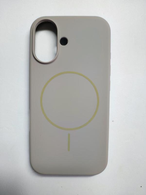 ESTUCHES MAGSAFE CARGA INALÁMBRICO IPHONE 16 GRIS