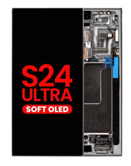 LCD SAMSUNG CON MARCO S24 ULTRA (S928) (BLACK TITANIUM) (UNICAMENTE PARA BACK UP DE INFORMACIÓN)
