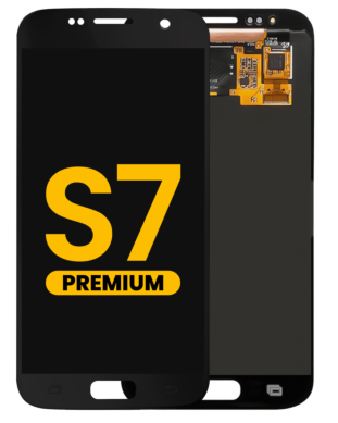 LCD PANTALLA SAMSUNG SIN MARCO GALAXY S7 (G930) (BLACK) (PREMIUM)