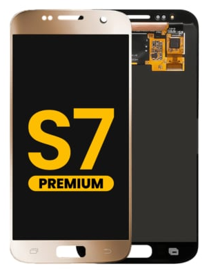 LCD PANTALLA SAMSUNG SIN MARCO GALAXY S7 (G930) (GOLD) (PREMIUM)
