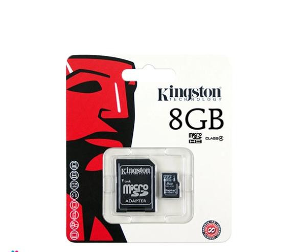 TARJETA DE MEMORIA FLASH (ADAPTADOR MICROSDXC A SD INCLUIDO) - 8 GB