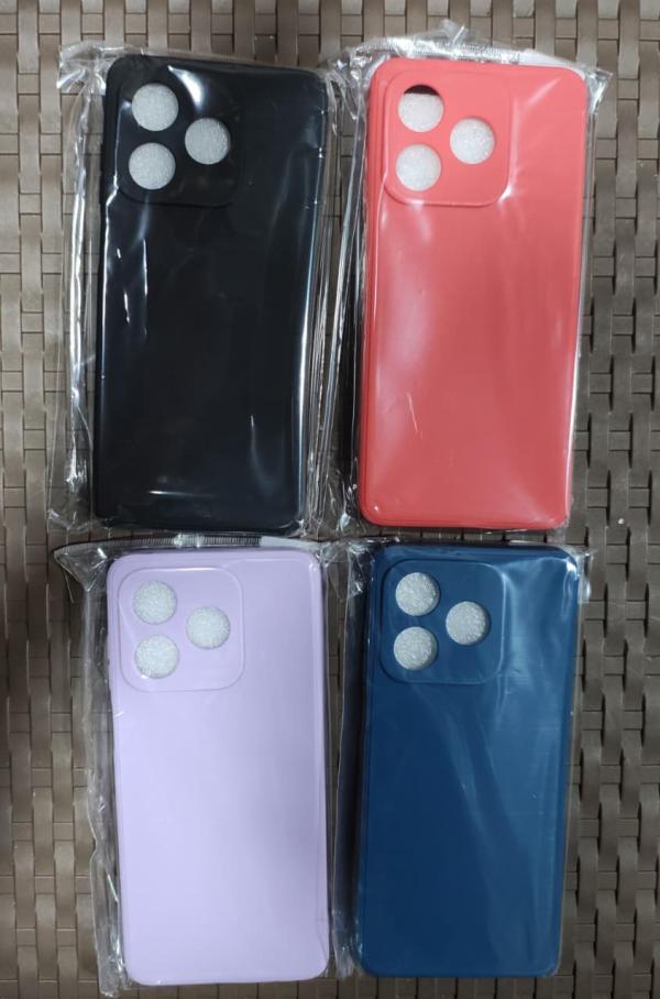 HONOR X5C LISO/SILICON NEGRO