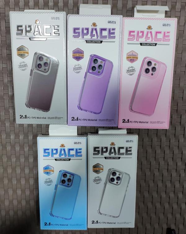ESTUCHES SPACE MOTOROLA G05 / E15 AZUL