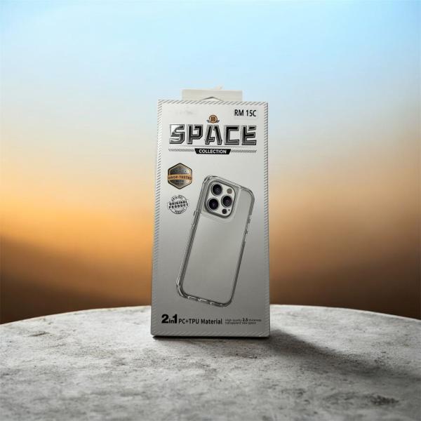 ESTUCHES SPACE REDMI 15C TRANSPARENTE