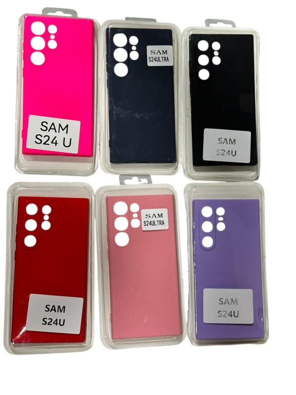 SAMSUNG S24 ULTRA LISO/SILICON NEGRO