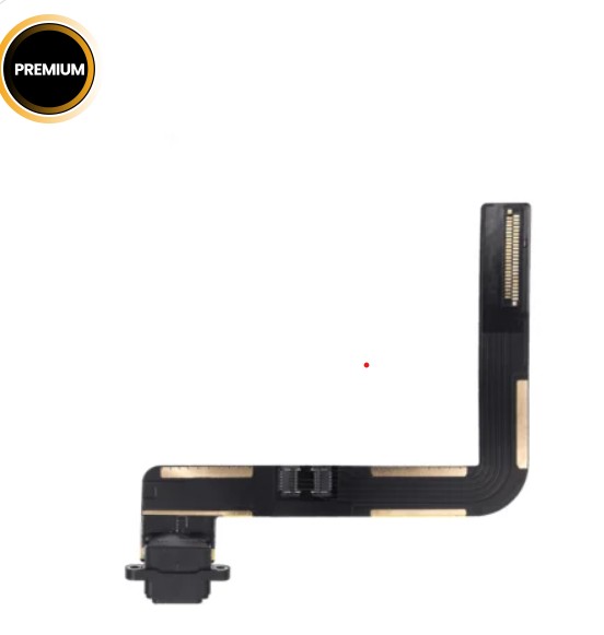 MODULO CARGA PARA IPAD 6 (2018) / IPAD 5 (2017) / AIR 1 (REQUIERE SOLDADURA) (BLANCO) (PREMIUM) NEGRO