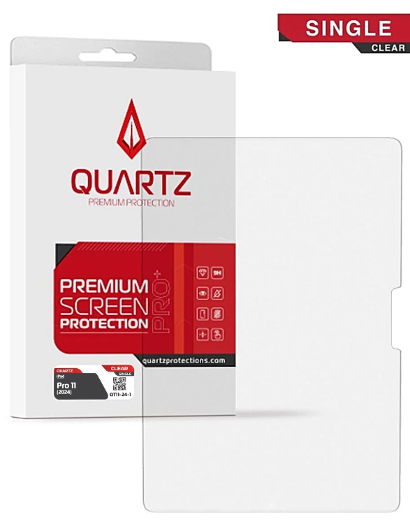 TEMPERADO QUARTZ  PARA  IPAD Pro 11 (2024/2025)