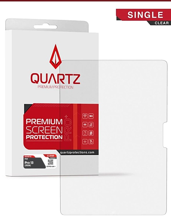 TEMPERADO QUARTZ  PARA  IPAD Pro 13 (2024) / Pro 13 (2025)