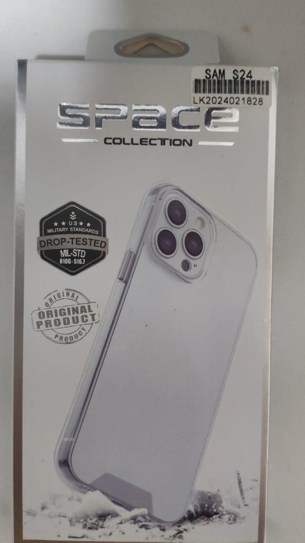 ESTUCHES SPACE SAMSUNG S24 TRANSPARENTE