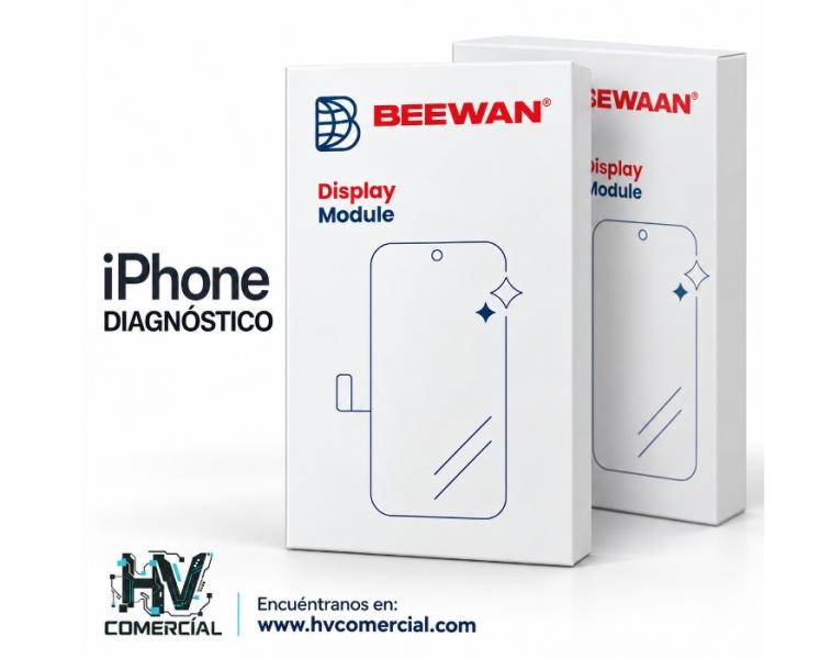 LCD PANTALLA IPHONE 16 PRO SOFT OLED BEEWAN ( DIAGNOSTICO 120Hz )