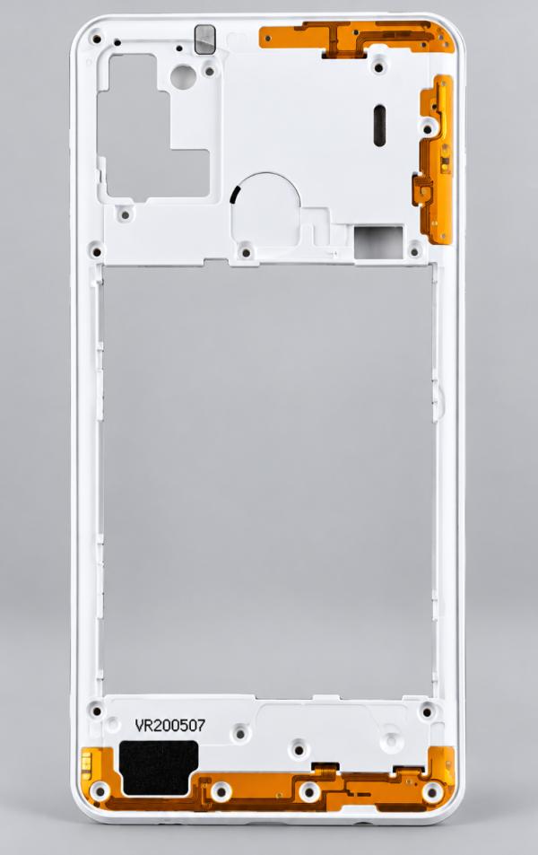 MARCO INTERMEDIO COMPLETO DE SAMSUNG A21S BLANCO