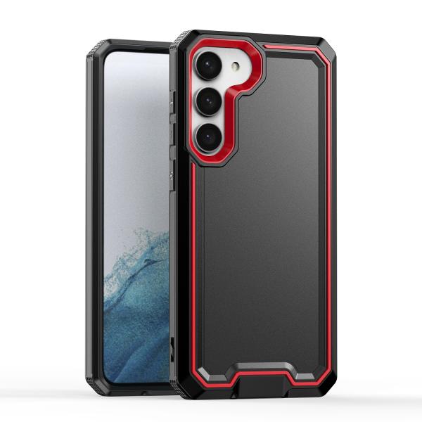 ESTUCHES OTTERBOX SYMMETRY / PREMIUM S23 NEGRO / ROJO