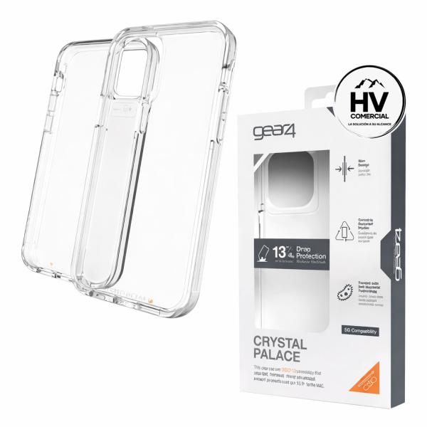 ESTUCHE INFINITY HEAVY DUTY CASE - CRYSTAL PALACE TRANSPARENTE IPHONE 17 PRO MAX