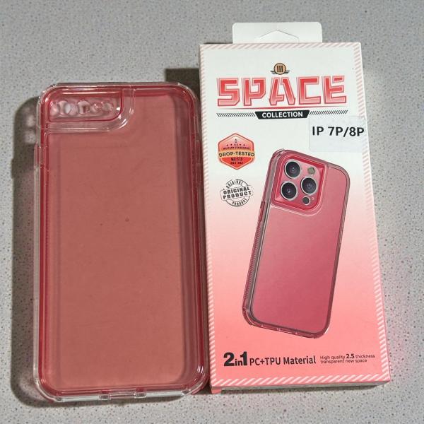 ESTUCHES SPACE IPHONE 7P / 8P ROJO