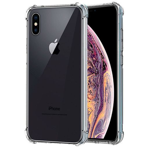 ESTUCHES DE CELULAR SPACE IPHONE XS MAX TRANSPARENTE