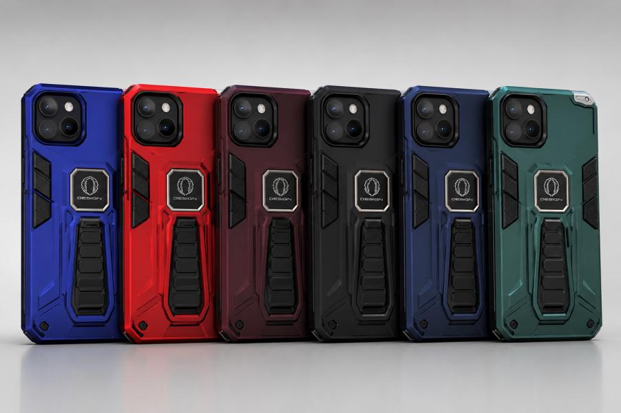 ESTUCHES ANILLO IPHONE  11 NEGRO