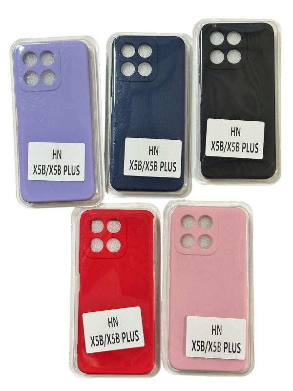 ESTUCHE LISO HONOR X5B / X5B PLUS / X6B / X6A / X6A PLUS AZUL