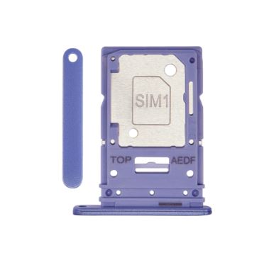 BANDEJA SIM DUAL PARA GALAXY A54 (VIOLETA)