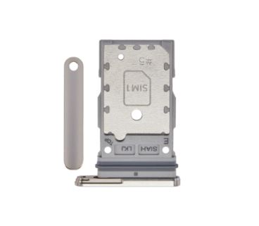 BANDEJA SIM DUAL PARA GALAXY S23 ULTRA (CREMA)
