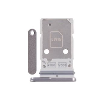 BANDEJA SIM DUAL SIM PARA GALAXY S25 FE (PLATA)