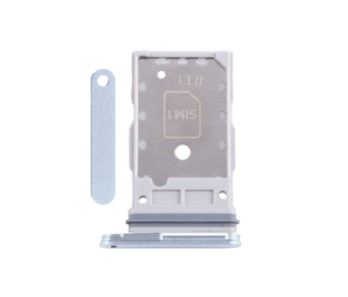 BANDEJA SIM DUAL SIM PARA GALAXY S25 ULTRA (PLATA AZUL)