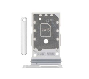 BANDEJA SIM DUAL SIM PARA GALAXY S25/S25 PLUS (PLATA)