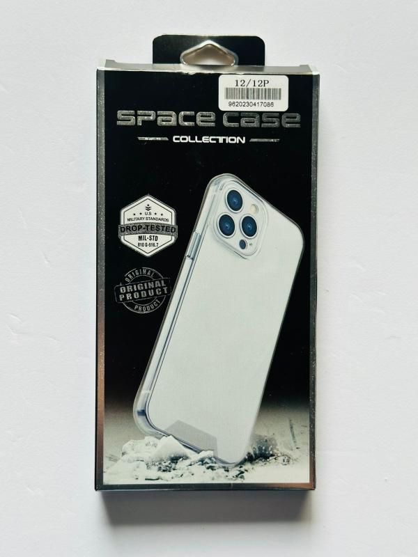 ESTUCHES SPACE IPHONE 12 / 12 PRO TRANSPARENTE