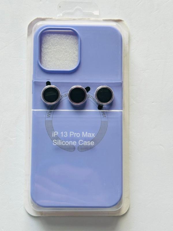ESTUCHES MAGSAFE CARGA INALÁMBRICO IPHONE 13 PRO MAX LILA
