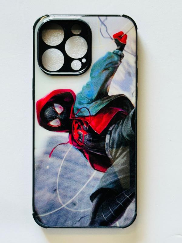 ESTUCHE DISEÑO IPHONE  14 PRO SPIDERMAN