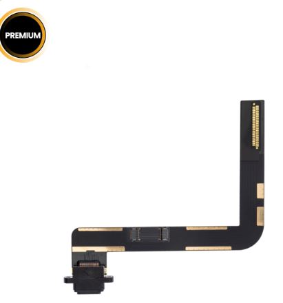 CHARGING PORT FLEX CABLE FOR IPAD 7 (2019 / IPAD 8 (2020) / IPAD 9 (2021) (PREMIUM) BLACK