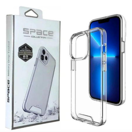 ESTUCHES SPACE IPHONE 14 PRO MAX TRANSPARENTE
