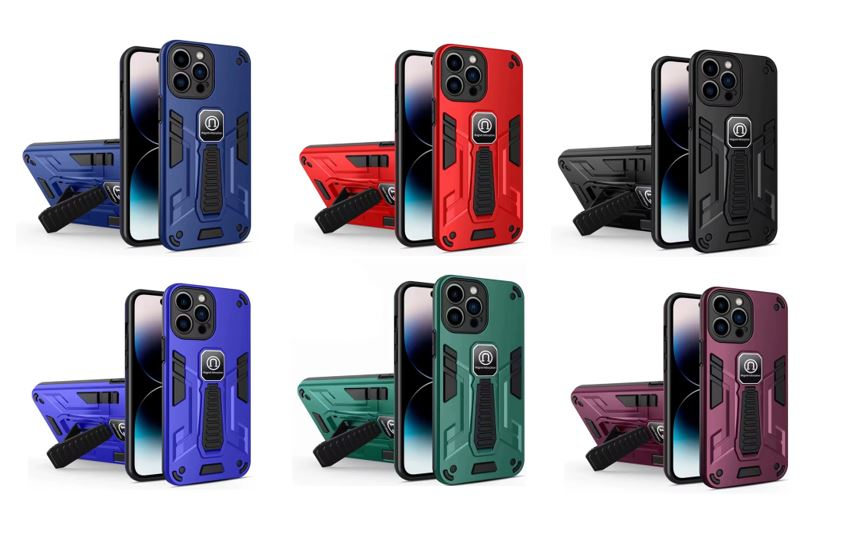 ESTUCHES ANILLO IPHONE  15 PRO NEGRO